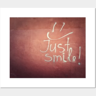 Just smile Posters and Art